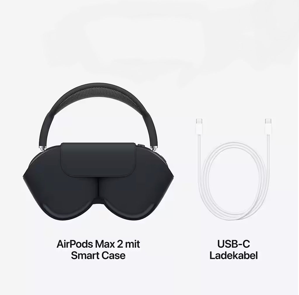 APPLE AirPods Max 2 Over-Ear Headphones (noise Reduction, Voice Control, Compatible with Siri, Bluetooth)