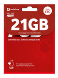 UK Sim Card + £10 Airtime